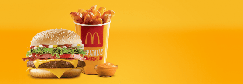 Banner de McDonald's
